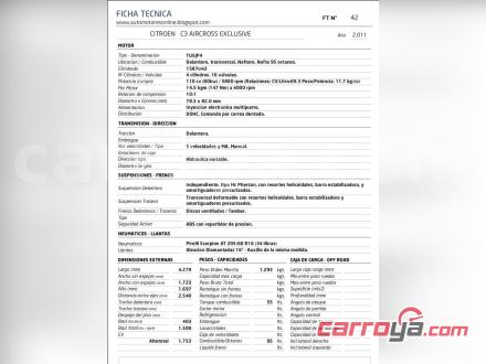 Citroen Aircross 2011 - imagen secundaria 2